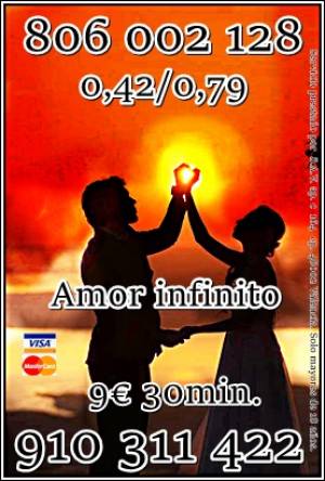 TAROT DEL AMOR INFINITO Visa 9€ 30min/   910311422