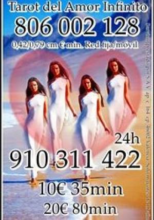TAROT PREDICCIONES EXACTAS VISA 4€ 15MIN  910311422