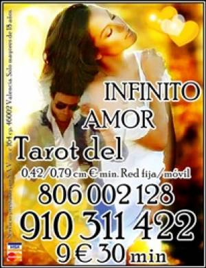 9€ 30 min OFERTAS EN TAROT DEL AMOR INFINITO 910311422