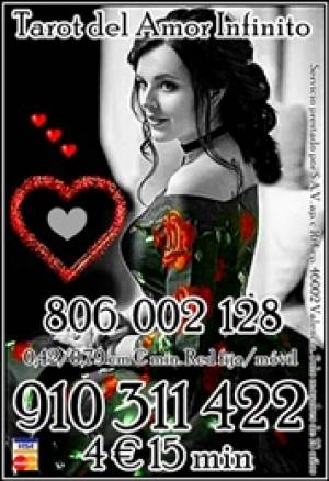 15€ 55 min OFERTAS EN TAROT DEL AMOR INFINITO 910311422