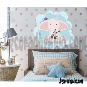 Cabecero Elefante Bebe