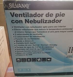 Ventilador nebulizador