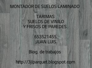 Montadores de suelos laminados tarimas y frisos