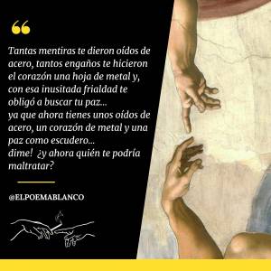 El Poema Blanco página de escritor