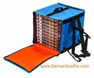 BOLSA TERMICA MOCHILA PARA PIZZAS 40X40