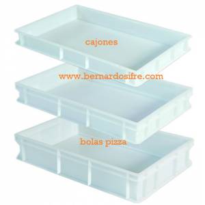 CAJONES PIZZA PARA FERMENTAR MASA