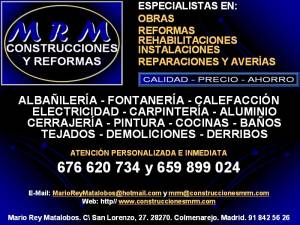 Construcciones y Reformas MRM
