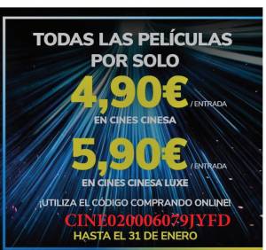 ENTRADAS cine CINE020006079JYFD