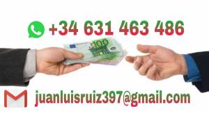 PRÉSTAMOS WHATSAPP: +34 (631 463 486)