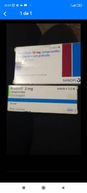 Rivotril ansiolíticos y más medicamentos