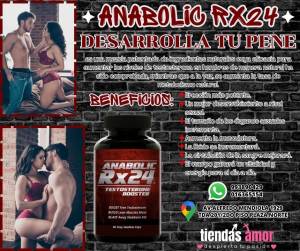 ANABOLIC RX 24 SUPLEMETO PARA LA POTENCIA Y LA TESTOSTE ANABOLIC RX 24 SUPLEMETO PARA LA POTENCIA Y LA TESTOSTE