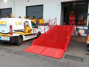 Rampa para carga y descarga del fabricante
