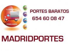 Portes rapidos y baratos::65//46OxO8.47< En Arganzuela,  centro, etc