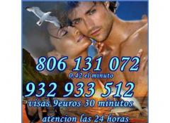 Tarot visa económico 5euros 15 mtos. 806-131-072 solo 0,42cm