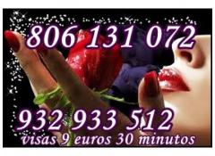 Tarot barato 806-131-072 solo 0,42 cm. visa 9 €30 min