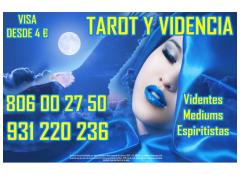 Videntes,  tarot barato,  tarot economico por visa 4€