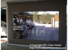 Toldos telon cortavientos